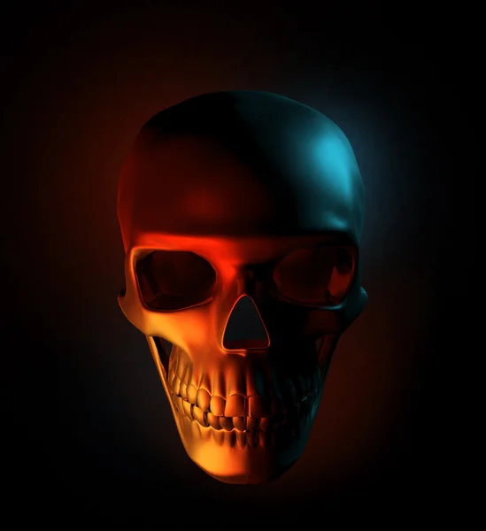 Sinister human skull