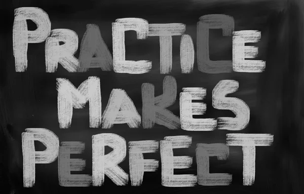 Practice Makes Perfect Concept