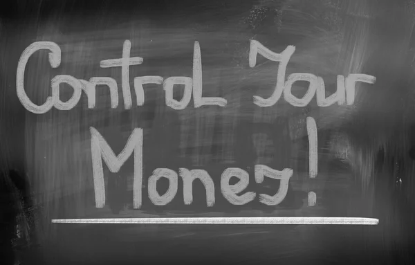 Control Your Money Concept