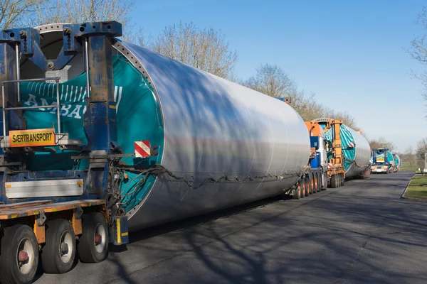 Heavy transport Wind turbine transportation