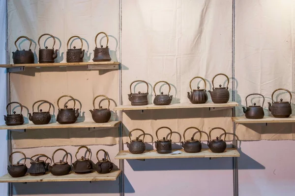 Chongqing Tea Expo show copper teapot