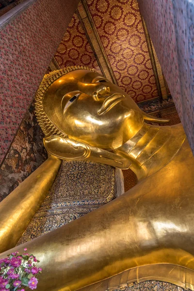 Reclining Buddha at Wat Pho in Bangkok, Thailand