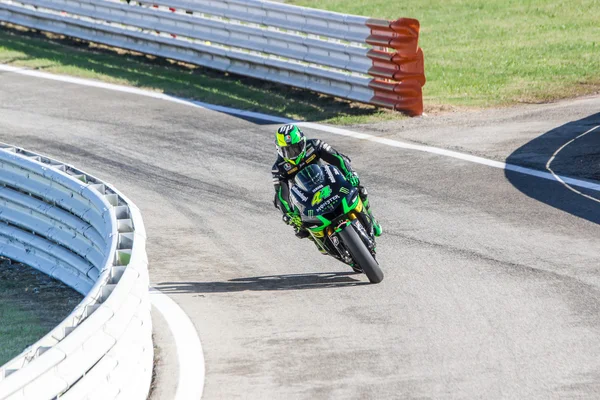 Pol Espargaro on Yamaha Monster Tech 3 team racing