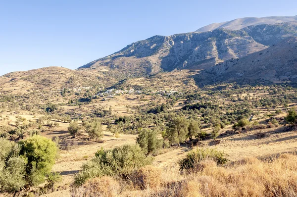 At the foot of the Ida mountain range on Crete