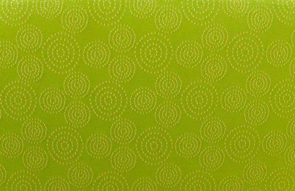 Green art pattern linen fabric texture for background