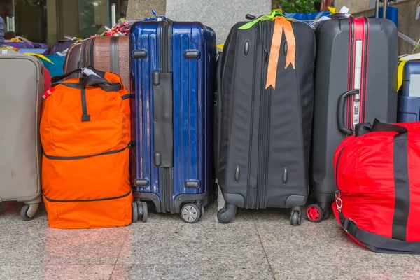 Luggage consisting of large suitcases rucksacks and travel bag