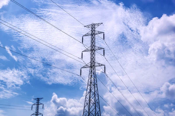 High voltage tower, Power station for making Electricity