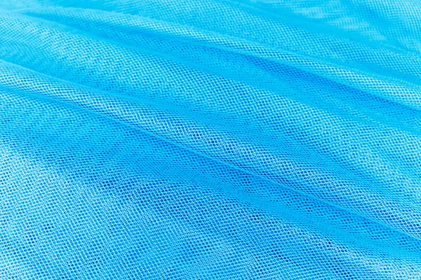 Blue mesh fabric for background