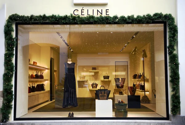 Facade of Celine flagship store