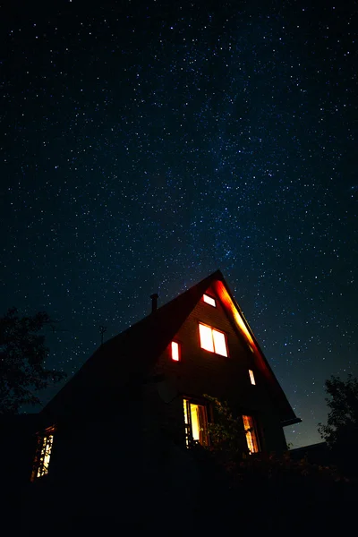 House under the stars