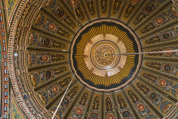 Decorated ceiling, The Great Mosque, Cairo Citadel