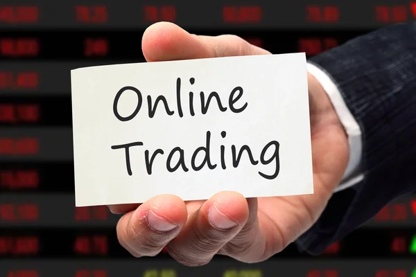 Online Trading. Trading concept.