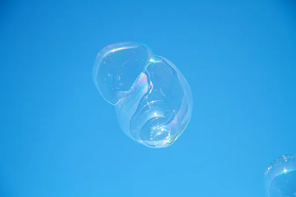 Bubble in blue
