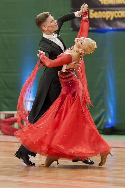 Buldyk Sergey and Raiko Alena Perform Adult Show Case Dance Show During the National Championship of the Republic of Belarus