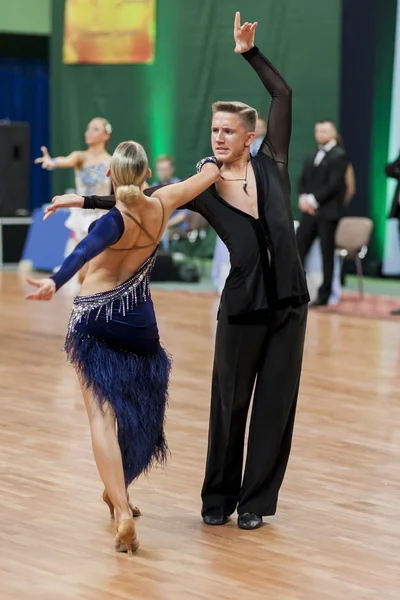 Sabolevskiy Iliya and Buldyk Arina Perform Adult Latin-American Program on National Championship of the Republic of Belarus