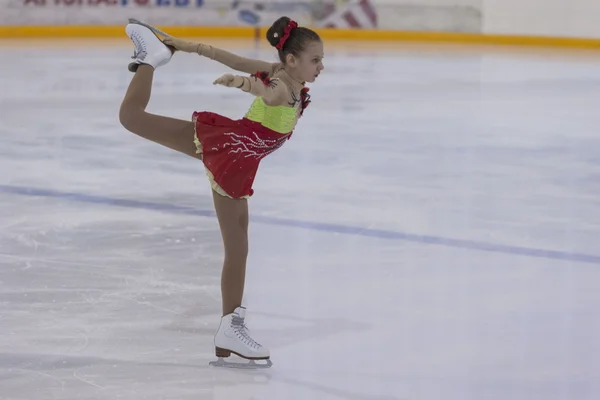 Anastasiya Bulanova from Russia performs Gold Class III Girls Free Skating Program on National Figure Skating Championship