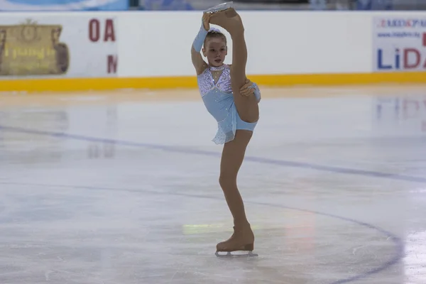 Anna Bajgazina from Russia performs Gold Class III Girls Free Skating Program on National Figure Skating Championship