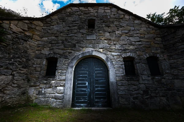 Old wine cellar door