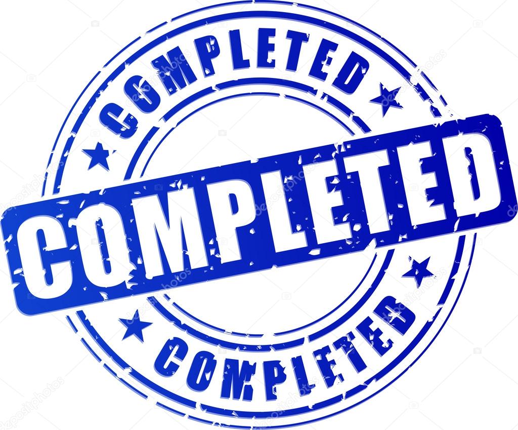 Completed icon — Stock Vector © nickylarson #57642141