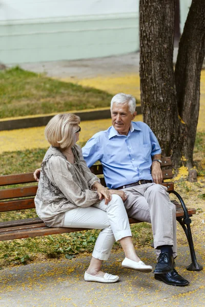 Mature Couple In Park