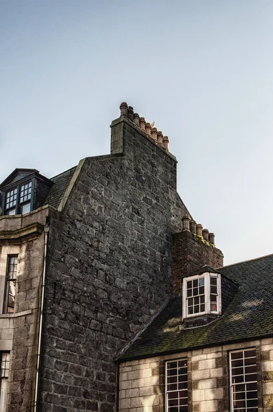 Rooftops of the city Aberdeen, Scotland