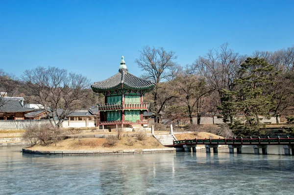 Hyangwonjeong pavilion in Gyeongbokgung palace