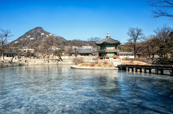 Hyangwonjeong pavilion in Gyeongbokgung palace
