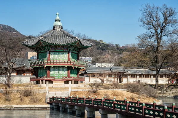 Hyangwonjeong pavilion in Gyeongbokgung palace
