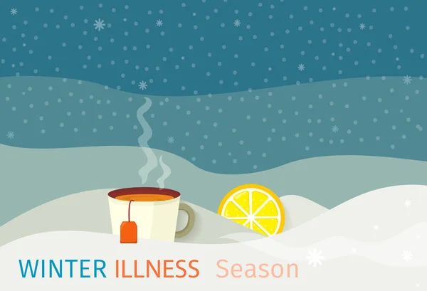 Winter Illness Season People Design