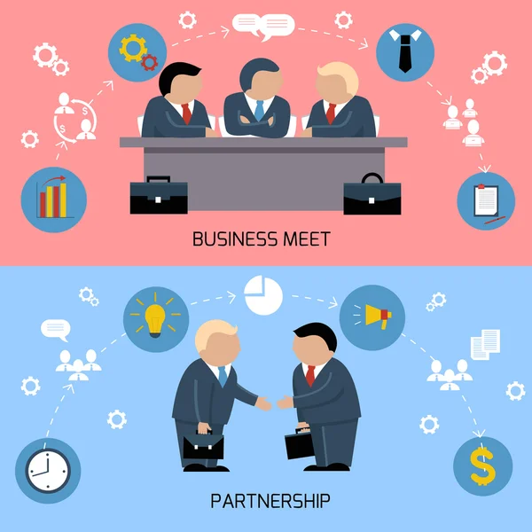 Concept of business meeting, teamwork, partnership