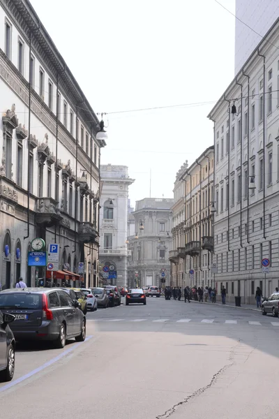 Architecture and shops on Verdi street