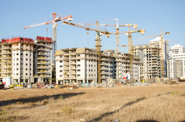Large residential condominiums under construction