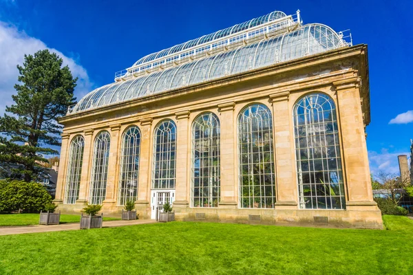 The Victorian Palm House at the Royal Botanic Gardens