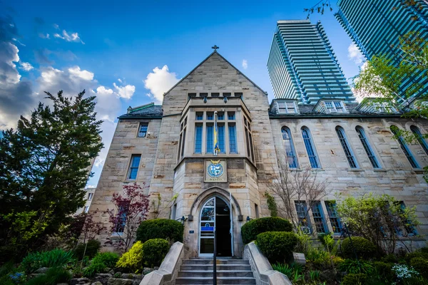 Brennan Hall, at the University of Toronto, in Toronto, Ontario.