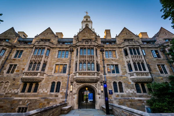 The Davenport College Building at Yale University, in New Haven,