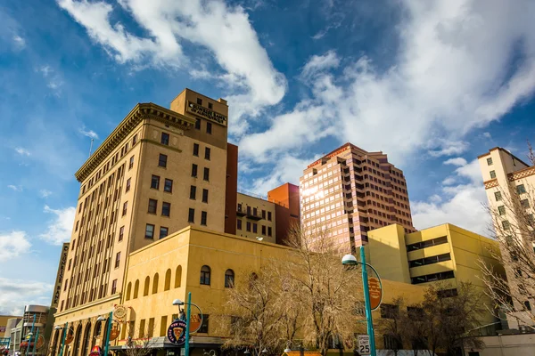 Buildings in downtown Albuquerque, New Mexico.