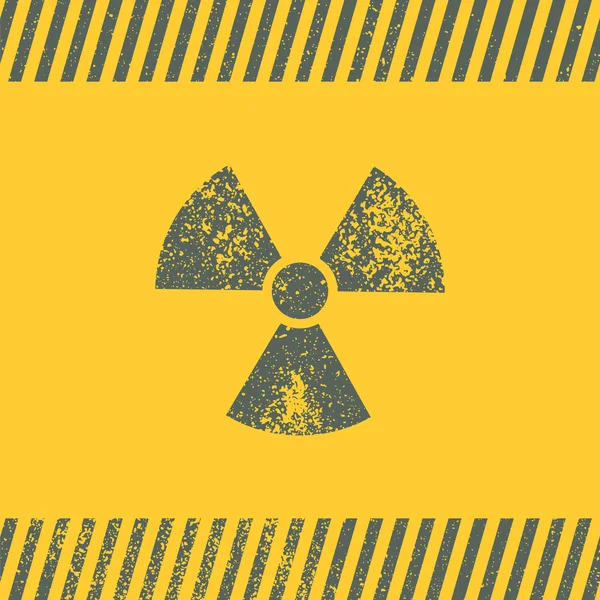 Radioactive vector symbol.