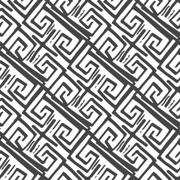 Seamless monochrome hand drawn pattern on background. Design for paper packaging or wrapping. Vector illustration.