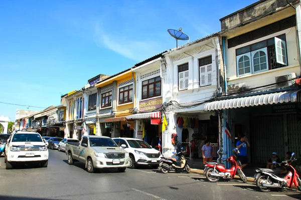 PHUKET, THAILAND - May 5: The street scene of China Town