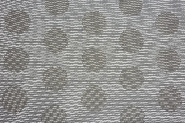 Fabric background with circles pattern