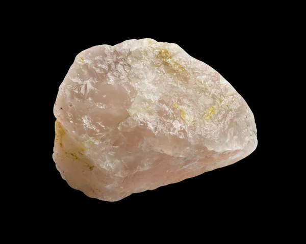 Raw pink rose quartz