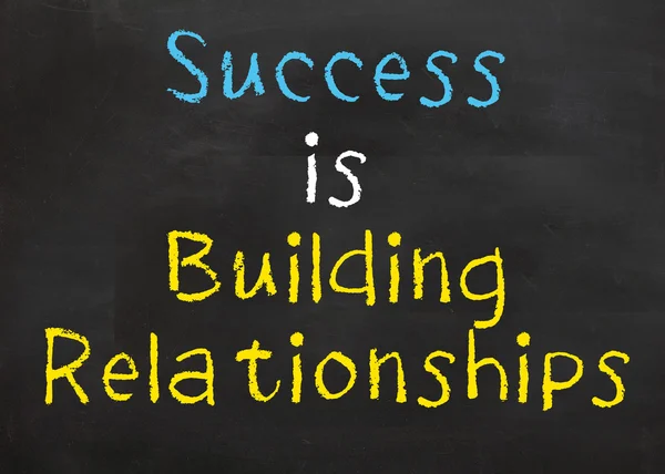 Success is Building Relationships