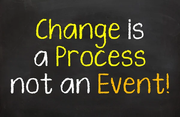 Change is a Process