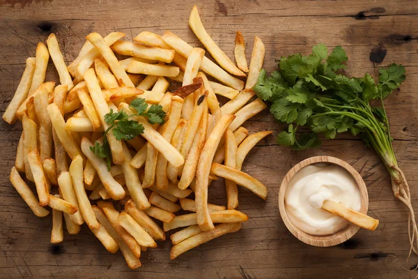 Fries french sour cream herb still life