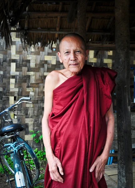 Burmese monk in Mandalay