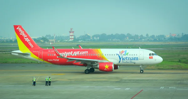 Civil aircrafts parking at Tan Son Nhat International airport