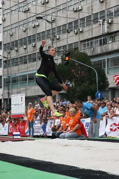 Long jump competition