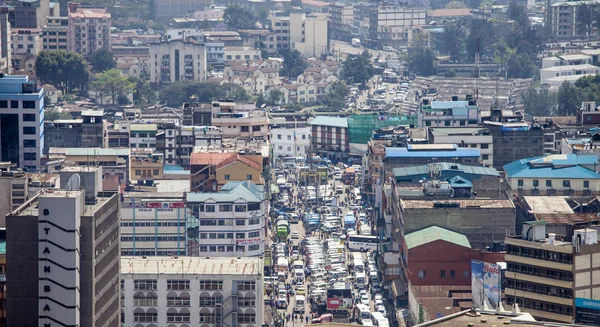 Aerial of Nairobi, Kenya