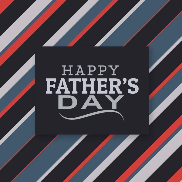 Modern happy fathers day lettering