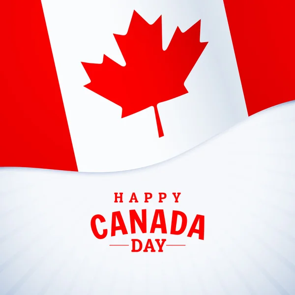 National holiday happy canada day greeting